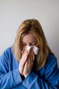 travailler en étant malade